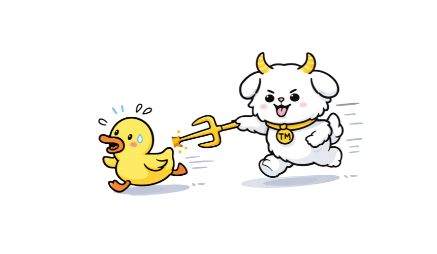 타이니몬스터 오리 캐릭터